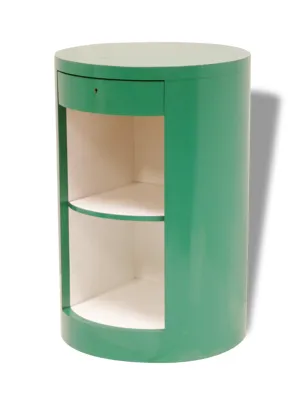 Comptoir cylindre en - vert design