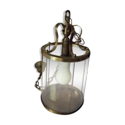Lanterne de style  Louis - verre laiton