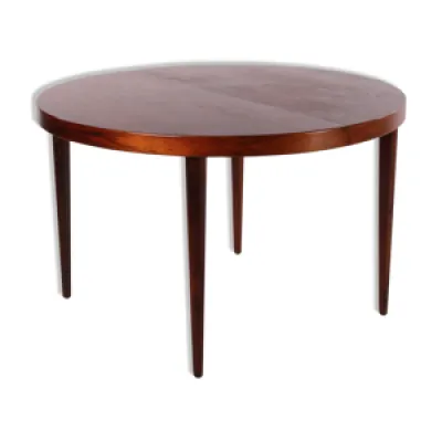 Table modèle ovale de - bois rose