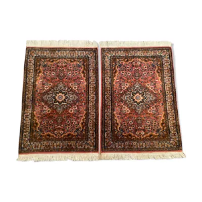 Paire de tapis persan - ghoum