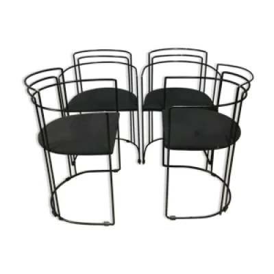 Ensemble de 4 chaises - modernistes