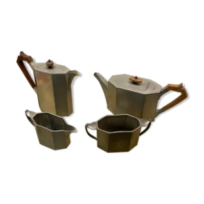 Set thé et café Art - cuivre