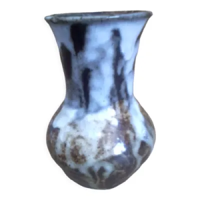 Vase émaillé brillant - blanc