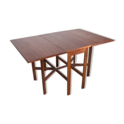 Table pliable danoise - 1960 rallonges
