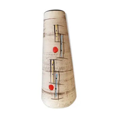 Vase en cermamique conique - keramik west germany
