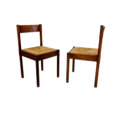 Ensemble de 2 chaises - 1960 manger