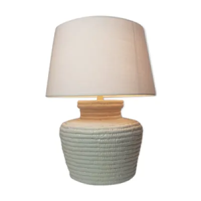 Lampe céramique - panier