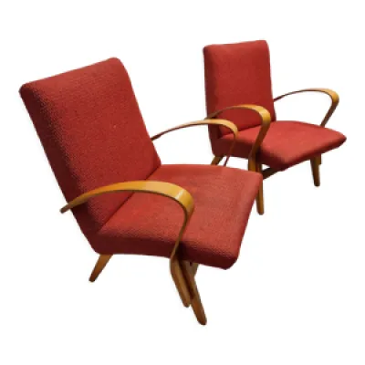 Paire fauteuils - frantisek jirak tatra