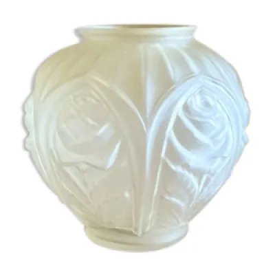 Vase boule Art Déco, - verre