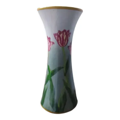 Vase art deco décor - tulipes