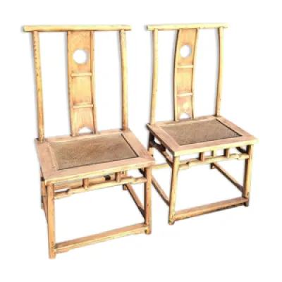 chaises chinoises 1900