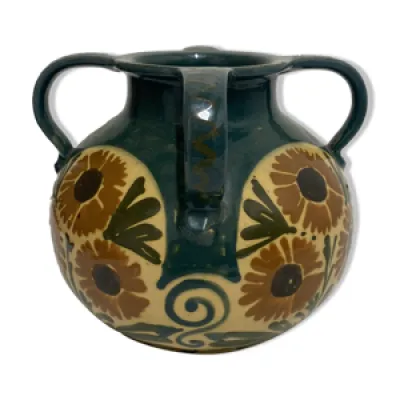 Vase Elchinger en céramique - polychrome
