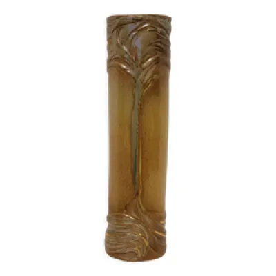 Vase tube en céramique - art nouveau