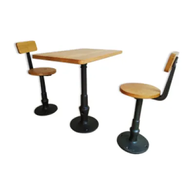 Ensembles tables et chaises bistrot
