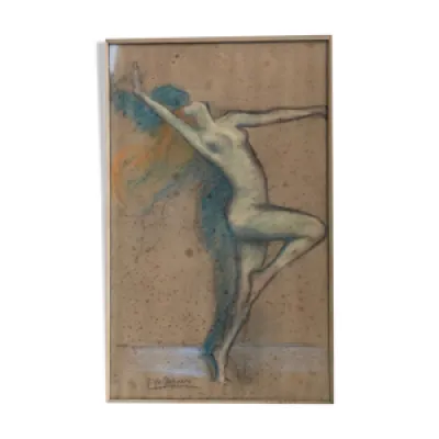 Tableau dessin de danseuse - 1930