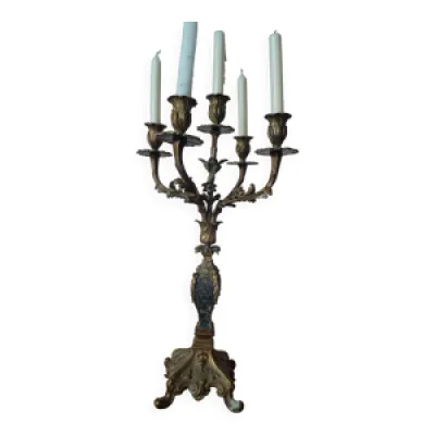 Candélabre chandelier - antique bronze