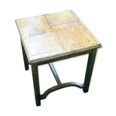 table ancienne carrée - parquet versailles