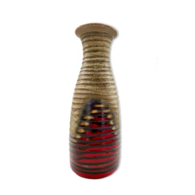 Vase vintage en céramique - scheurich keramik