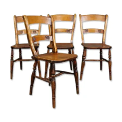 Ensemble de 4 chaises - antiques
