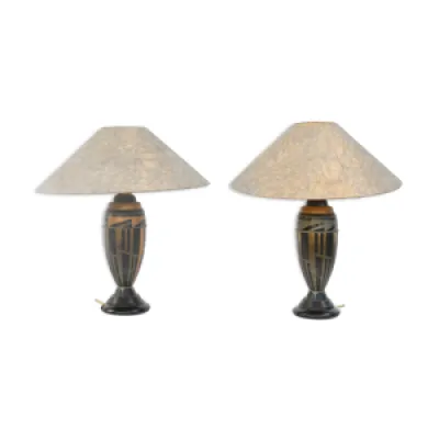 Paire lampes style - deco