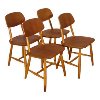 Serie de chaises scandinave - nesto 1960