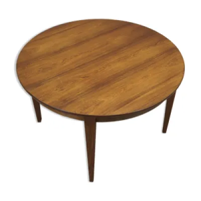 Table ronde en palissandre, - design