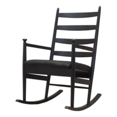 Rocking chair en hêtre, - production danemark