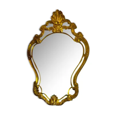 miroir à parcloses style - bois