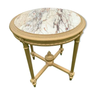 Table de milieu avec - louis marbre