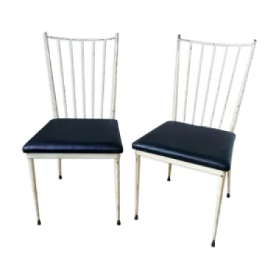 paire chaises Colette - 1950