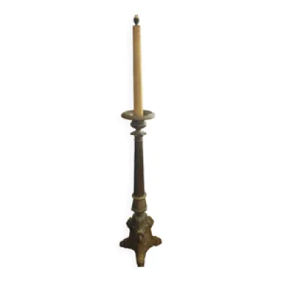 Bougeoir candélabre - bronze lampe