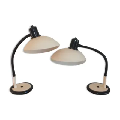 2 lampes flexibles orientables - aluminor
