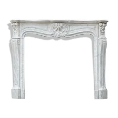 Cheminée de style Louis - 1900 marbre