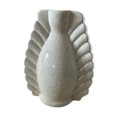 Vase céramique et un petit vase Denbac grès émaillé