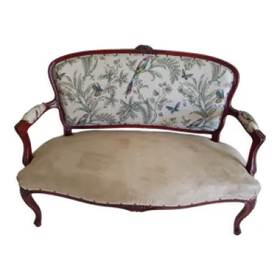 Canapé style Louis XV - tapissier