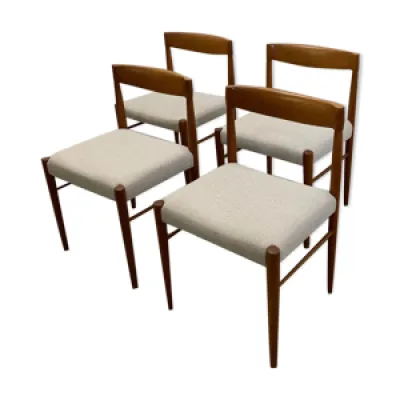 4 chaises danoises en - klein