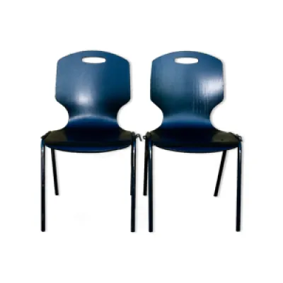 Paire de chaises pagholz - paires