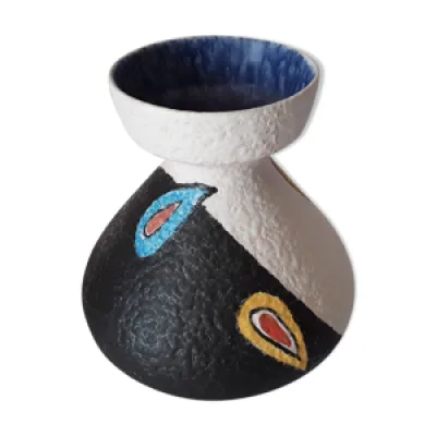 vase en céramique ü-keramik, - 1960 allemagne