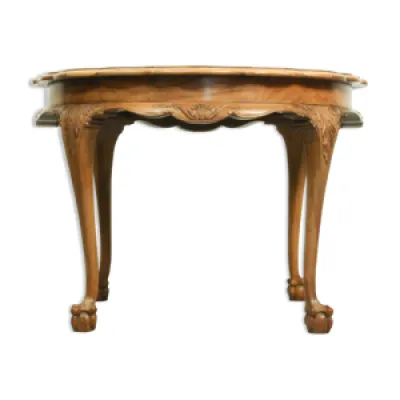 table basse de style - plateau bois