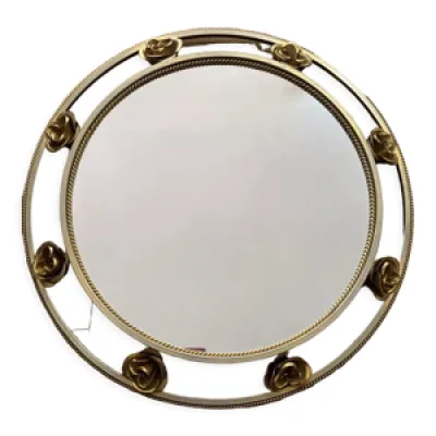 Miroir doré Holywood - regency