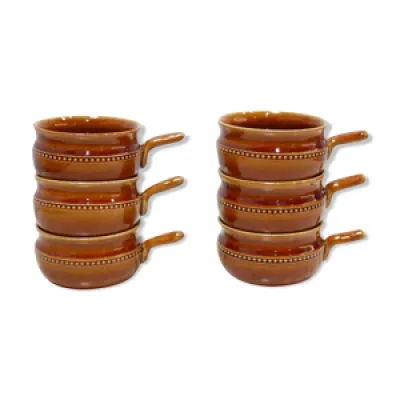 Série de 6 tasses scandinaves - keramik
