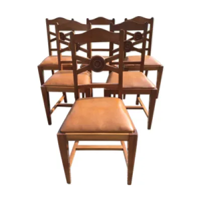 Chaises vintage art deco - assises