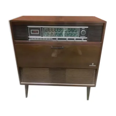 Ancien meuble bois hi-fi - vinyle