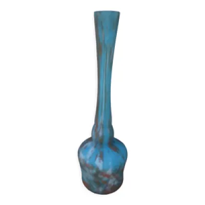 Vase Art nouveaux en - soliflore pate verre