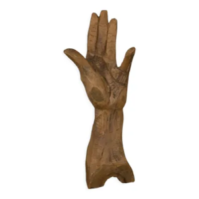 Sculpture représentant - xxe main
