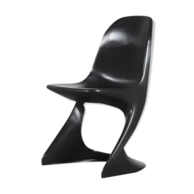 Chaise noire « Casalino »