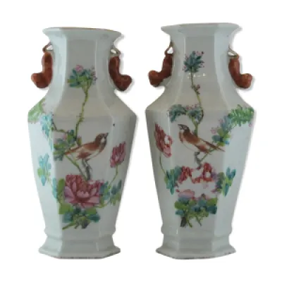 Paire de vases chinois - chine