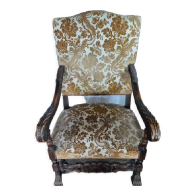 fauteuil du 19eme tapisserie