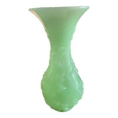 Vase opaline ouraline - vert