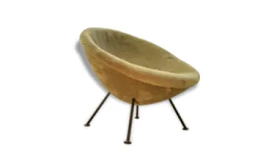 Rare Fauteuil boule egg - chair